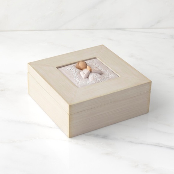 Willow Tree A Tree, A Prayer Hand Painted Wood Box - Picture 5 of 8